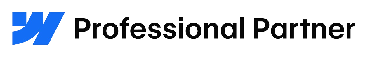 Badge Webflow Professional Partner