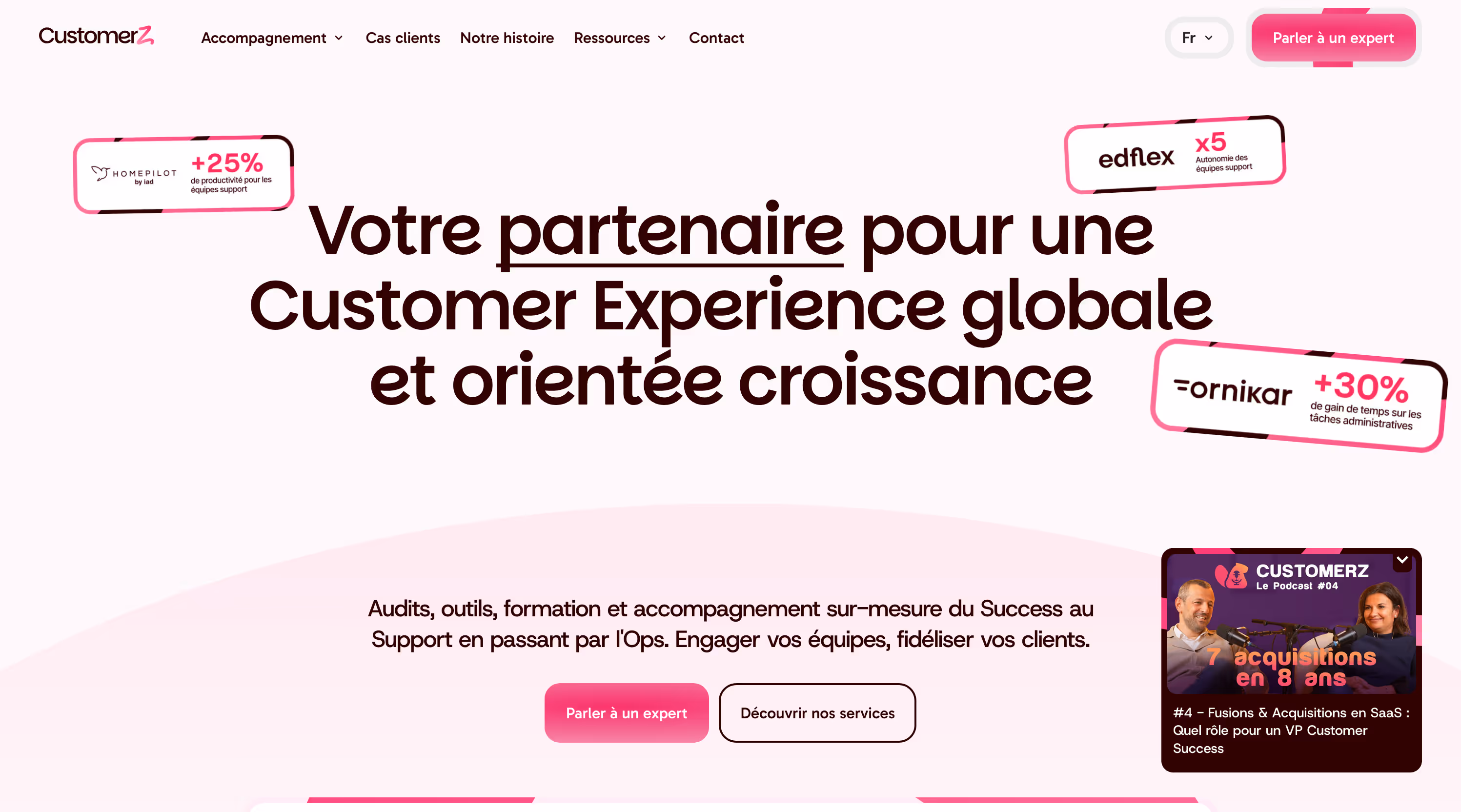 Capture d’écran du site